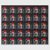 DONALD TRUMP KUST KERST INKAPPAIER CADEAUPAPIER (Vlak)