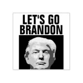 DONALD TRUMP LAAT BRANDON RUBBER STAMP GAAN RUBBERSTEMPEL (Afrduk)