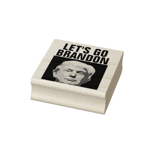 DONALD TRUMP LAAT BRANDON RUBBER STAMP GAAN RUBBERSTEMPEL (Stempel)