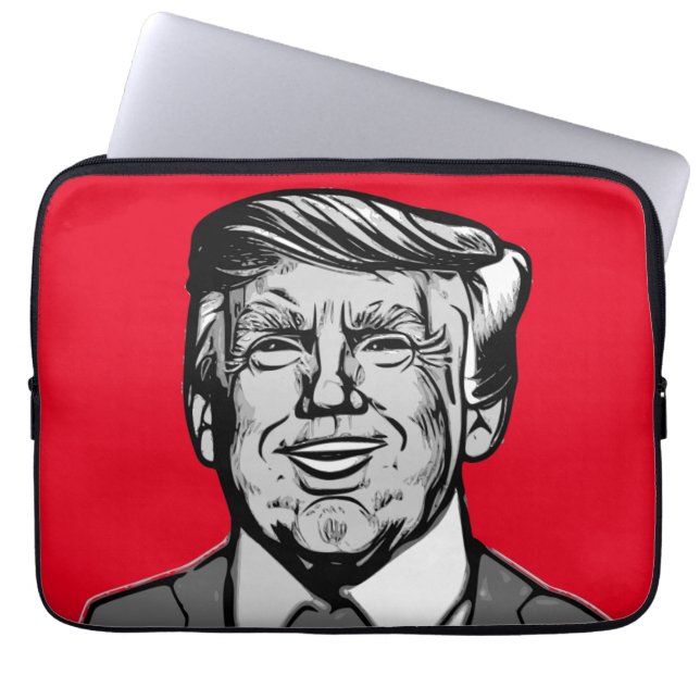 DONALD TRUMP LAPTOP SLEEVE (Voorkant)