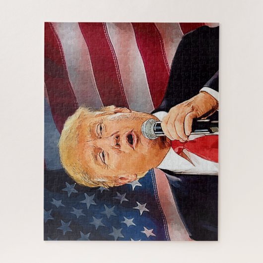 Donald Trump Legpuzzel (Verticaal)