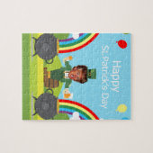 donald trump leprechaun legpuzzel (Horizontaal)