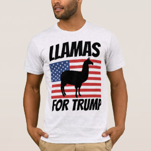 DONALD TRUMP LLAMA T-SHIRTS