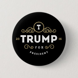 Donald Trump Luxury Ronde Button 5,7 Cm