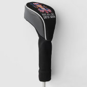 Donald Trump Maak 4 juli weer groot Golfheadcover (Schuin)
