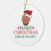Donald Trump - Maak Kerstmis geweldig Ornament (Links)