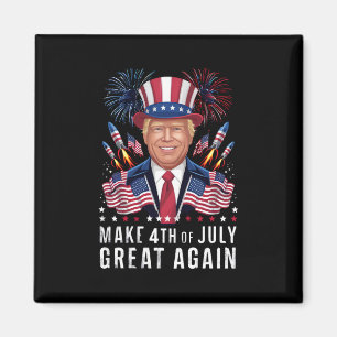 Donald Trump Maakt 4 juli weer groot Magneet