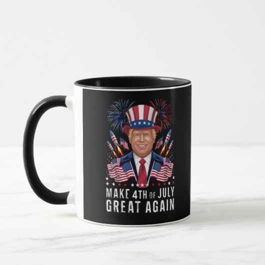 Donald Trump Maakt 4 juli weer groot Mok (Links)