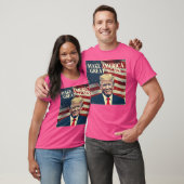 Donald Trump maakt Amerika weer groot en patriotti T-shirt (Unisex)