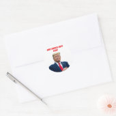 Donald Trump maakt Amerika weer veiliger Sticker 2 (Envelop)