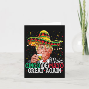 Donald Trump maakt Cinco de Mayo weer somber Kaart