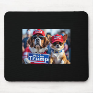 Donald Trump maakt honden weer veilig Rode Pet 202 Muismat
