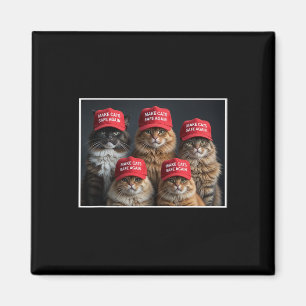 Donald Trump Maakt Katten Veilig Tegen Rode Hoed 2 Magneet