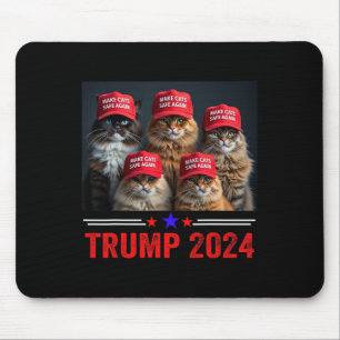 Donald Trump Maakt Katten Veilig Tegen Rode Hoed 2 Muismat