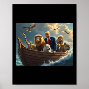 Donald Trump maakt katten weer veilig 2024 Debat 2 Poster