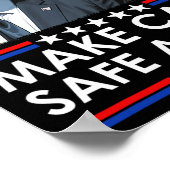 Donald Trump maakt katten weer veilig 2024 debat g Poster (Hoek)