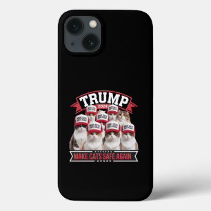 Donald Trump maakt katten weer veilig in 2024 Case-Mate iPhone Case
