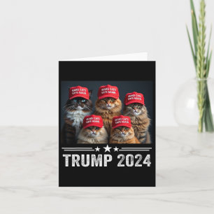 Donald Trump maakt katten weer veilig Rode Pet 202 Kaart