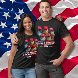 Donald Trump maakt katten weer veilig Rode Pet 202 T-shirt