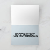 DONALD TRUMP MAAKT VERJAARDAGEN WEER GEWELDIG VERJ KAART (Binnen)