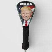 DONALD TRUMP MAGA 2024 GOLFHOOFD HOESJE GOLFHEADCOVER (Voorkant)