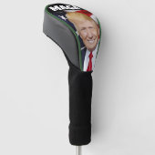 DONALD TRUMP MAGA 2024 GOLFHOOFD HOESJE GOLFHEADCOVER (Schuin)