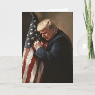 DONALD TRUMP MAGA AMERIKAANSE VLAG KAART