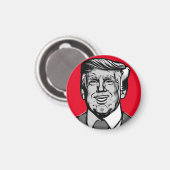 DONALD TRUMP MAGNEET (Voorkant / Achterkant)