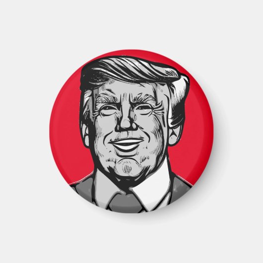 DONALD TRUMP MAGNEET (Voorkant)