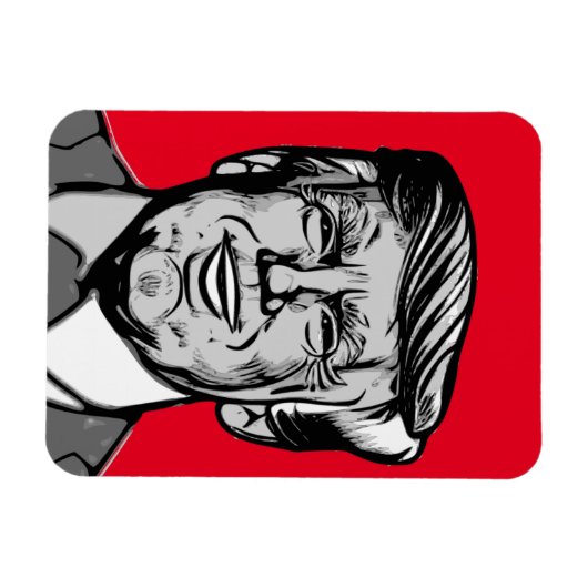DONALD TRUMP MAGNEET (Horizontaal)