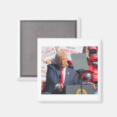 Donald Trump  Magneet (Voorkant / Achterkant)