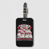 Donald Trump Make Cats Safe Again 2024 Debat  Bagagelabel (Voorkant (verticaal))