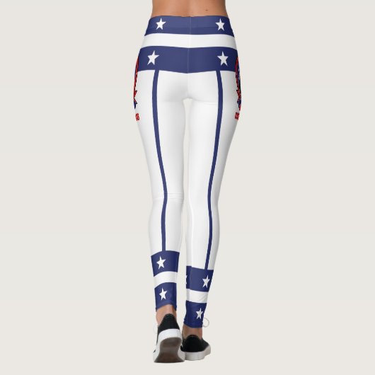 Donald Trump - MAKING AMERICA GREAT EN STRONG v2 Leggings (Achterkant)