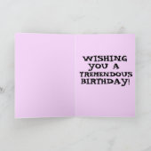 DONALD TRUMP MAKING BIRTHDAYS GROOT OPNIEUW GREETT KAART (Binnen)