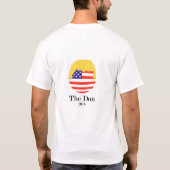 Donald Trump - Mannen Basic T-Shirt (Achterkant)