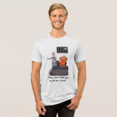 Donald Trump Mannen Tri-Blend Shirt (Voorkant volledig)