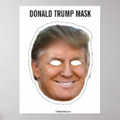 Donald Trump Mask Cutout Poster (Voorkant)