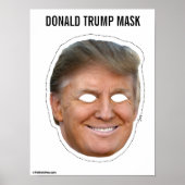 Donald Trump Mask Poster (Voorkant)