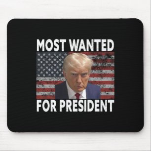 Donald Trump meest gewild voor President 2024 Pro  Muismat