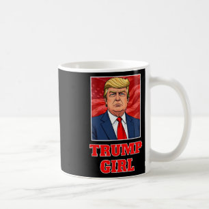 Donald Trump Meisje Grappig Groot Amerika Presiden Koffiemok