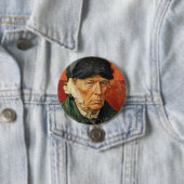 Donald Trump met Bandaged Ear Ronde Button 7,6 Cm (In situ)