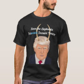 Donald Trump met Elephant Trump Horns T-shirt (Voorkant)