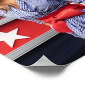 Donald Trump met First Lady Melania Poster (Hoek)