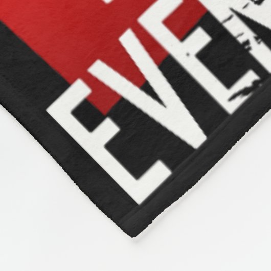 Donald Trump middelvinger flipping uit Pro Republi Fleece Deken (Hoek)