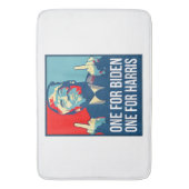 Donald Trump Middle Finger Biden Harris America Re Badmat (Voorkant Verticaal)