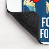 Donald Trump Middle Finger Biden Harris America Re Muismat (Hoek)