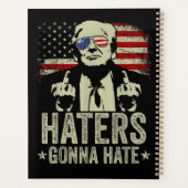 Donald Trump Middle Finger Planner (Achterkant)