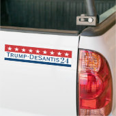 Donald Trump Mike Pence Stars 2024 Bumpersticker (Op Truck)