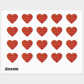 Donald Trump Minis Hart Sticker (Vel)