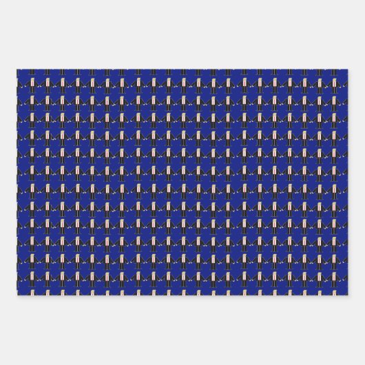 Donald Trump Minis Inpakpapier Vel (Voorkant 2)